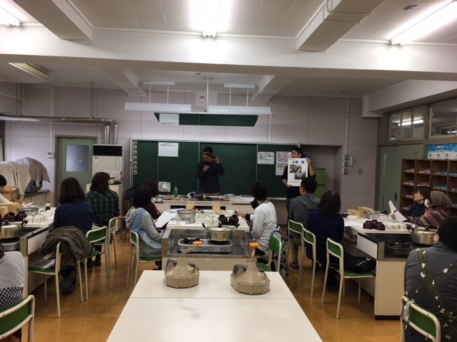 東京地区『高島第一中学校』食育授業