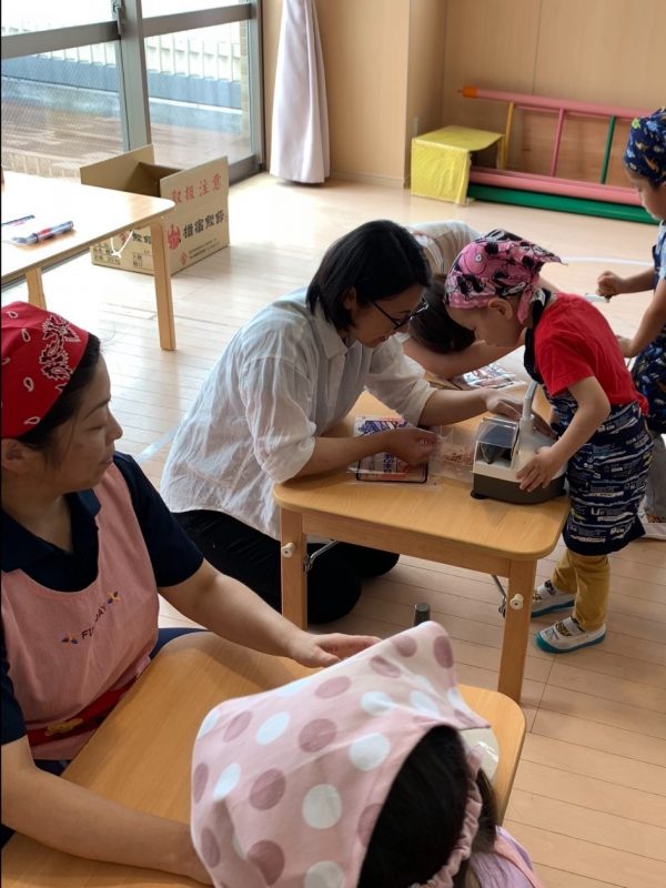 東京地区『聖華いつき保育園「食育セミナー」食育授業