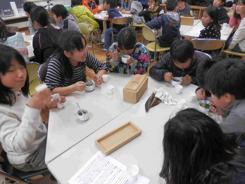 大阪地区『芦屋市立打出浜小学校　食育授業』