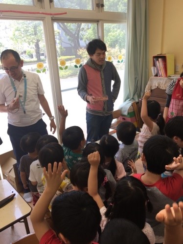 東京地区『認定こども園コスモメイト成増保育園』食育授業