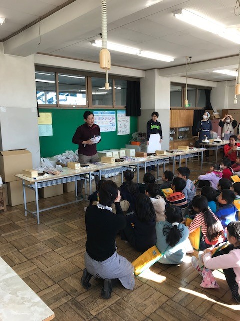 東京地区『池上第二小学校』食育授業