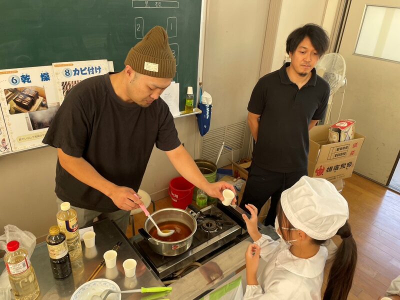 大阪地区「大阪市立大開小学校」食育授業　　　　　