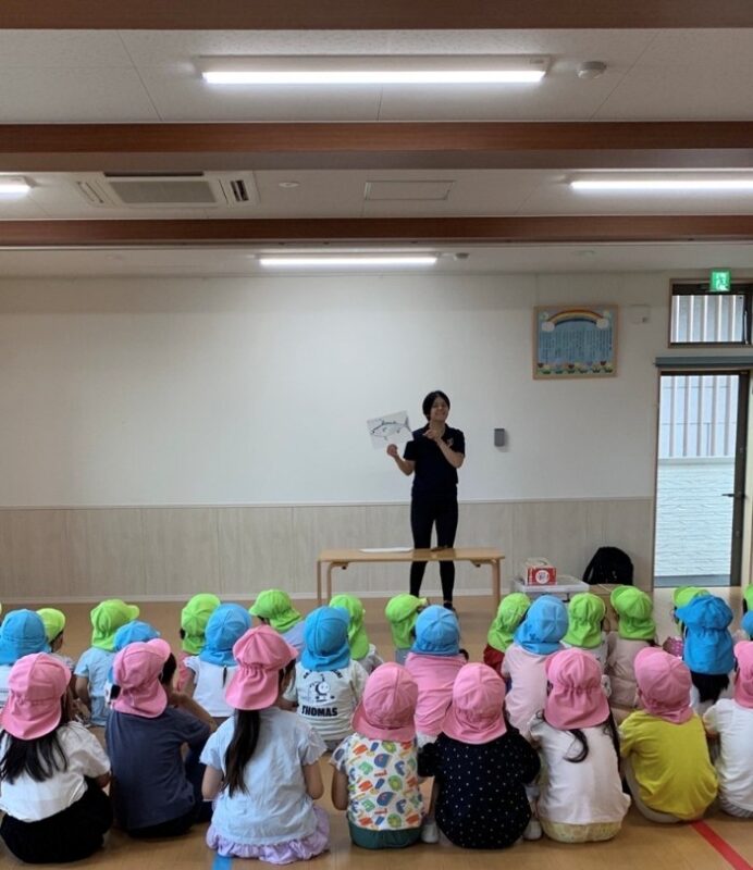 東京地区『聖華ひなた保育園』食育授業