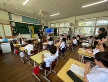 山川地区『今泉小学校』食育授業