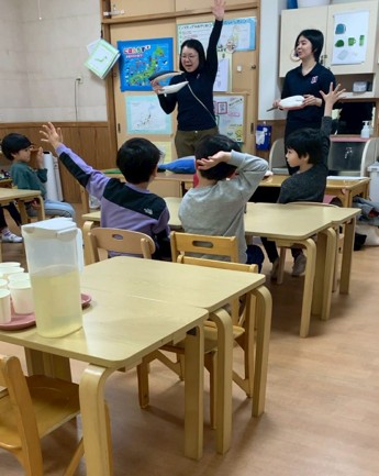 東京地区『アスク晴海3丁目保育園』食育授業